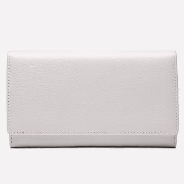Women's Flap Over Purse White